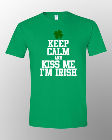 St. Paddy's Keep Calm & Kiss Me T-Shirt